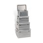 Transport boxes set