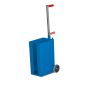 Transport trolley for paper