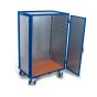 Shelf trolley - welded with wing door