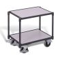 ESD euro system dolly with 2 load surfaces (edge 10 mm)