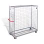 Order-picking trolley, galvanised with additional articles
