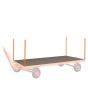 Industrial trailers Four push-fit stanchions for industrial trailer