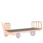 Industrial trailers Four push-fit stanchions for industrial trailer