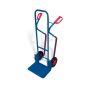 Tubular steel truck with large toe plate