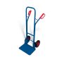 Tubular steel truck with large toe plate