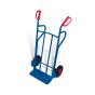 Tubular steel truck with large toe plate