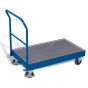 Pushbar trolley with drip tray