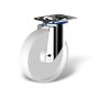 Swivel castor, wheel type GFK