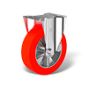 Fixed castors with wheel type TE