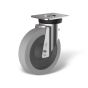 Swivel castor with wheel type WN