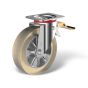 Swivel castor front stop (FSTR) wheel type EE