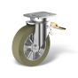 Swivel castor with front stop (FSTR) with wheel type ME