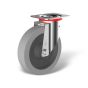 Swivel castor with wheel type WN