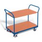 Table trolley with 2 load surfaces