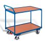 Table trolley with 2 load surfaces