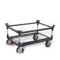VARIOfit pallet chassis with angled frame, EV tires, RAL 7016