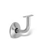 Brackets with flat fixing plate