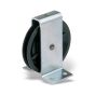 Pulley blocks, synthetic material