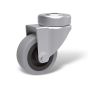 Institutional swivel castors with bolt hole - type AG LAR