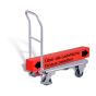 Aluminium folding pushbar trolley