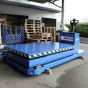 Scissors-type lifting table, heavy-duty version, load capacity up to 2000 kg