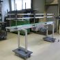 Conveyor belts with chain drive type MBK 45, steel C-profile