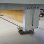 Conveyor belts with shaft-mounted gear type MBA 45, aluminium profile