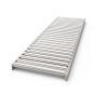 Light duty roller conveyors with steel support rollers