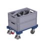 Euro system dolly with board, 10mm edge