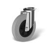 Swivel castor with bolt hole, wheel type WK