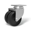 Institutional twin swivel castors - type AK-DLAP
