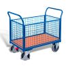Four-sided trolley with mesh