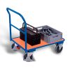 Stahlrohr / Schiebebügelwagen