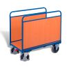 Side-frame trolley with board sides