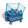 Tipping unit for steel frame dolly