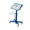 Material stand, one-sided tiltable
