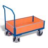 Box trolley with board panels