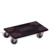 Dolly with thermoplastic rubber swivel castors (Premium)