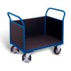 Three-sided trolley with screen printing plate with EasySTOP