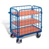 Shelf trolley, low with load capacity