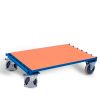 Sheet-material trolley (without tubular support)