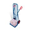 Tubular steel truck with large toe plate