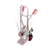 Aluminium stair-climber truck with 2 five-arm star wheels