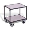 ESD euro system dolly with 2 load surfaces (edge 10 mm)