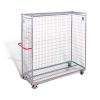 Order-picking trolley, galvanised with additional articles