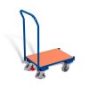 Euro system dolly with EasySTOP, pushbar and board 