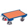 Euro system dolly with EasySTOP, board (10mm edge) and sockets