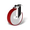 Swivel castor with bolt hole, wheel type DS