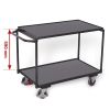  Table trolley VARIOfit® with 2 loading surfaces, RAL 7016