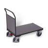  Front wall trolley with wood, RAL 7016